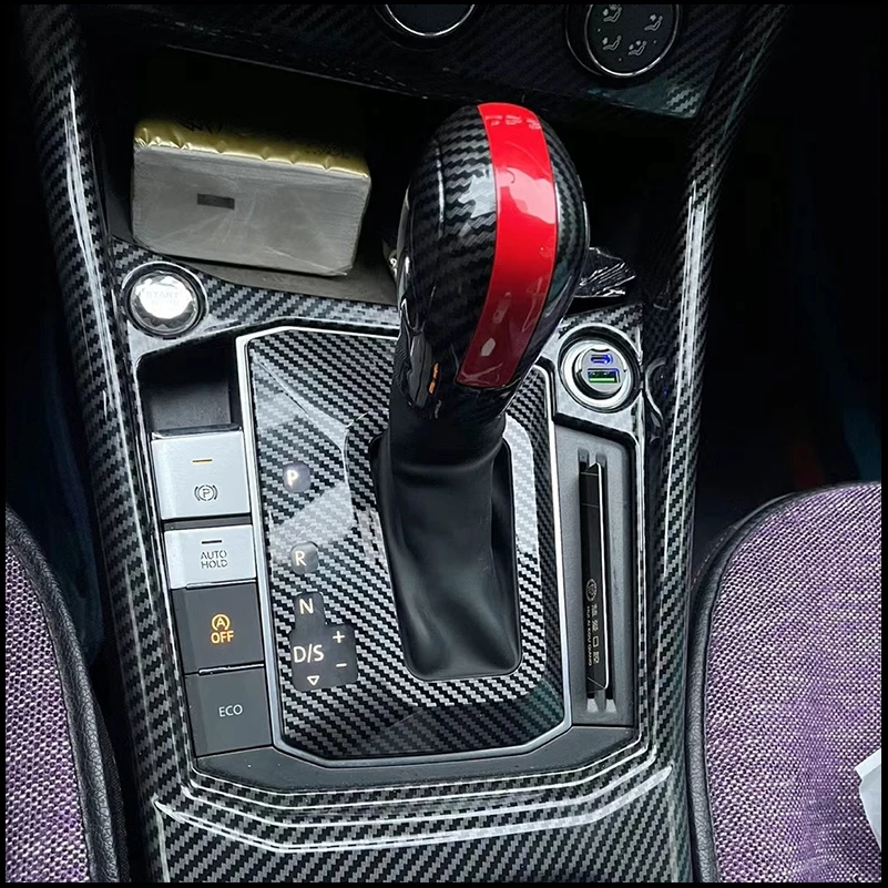 

Car Styling For VW Golf 6 7 7.5 GTI Passat B7 B8 Jetta MK6 Tiguan MK2 AT Gear Shift Knob Cover Cap Trim Decoration Accessories