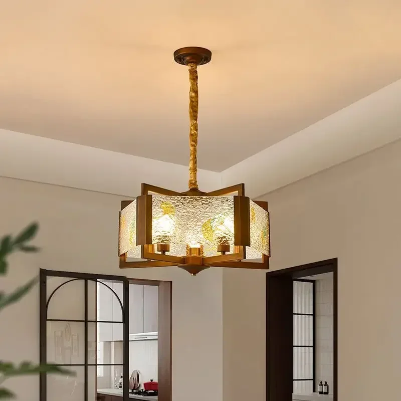 Middle Age Style Hanging Light Retro Bar Pendant Lamp Creative Personalized Art Fixture For Restaurant Bedroom And Living Room
