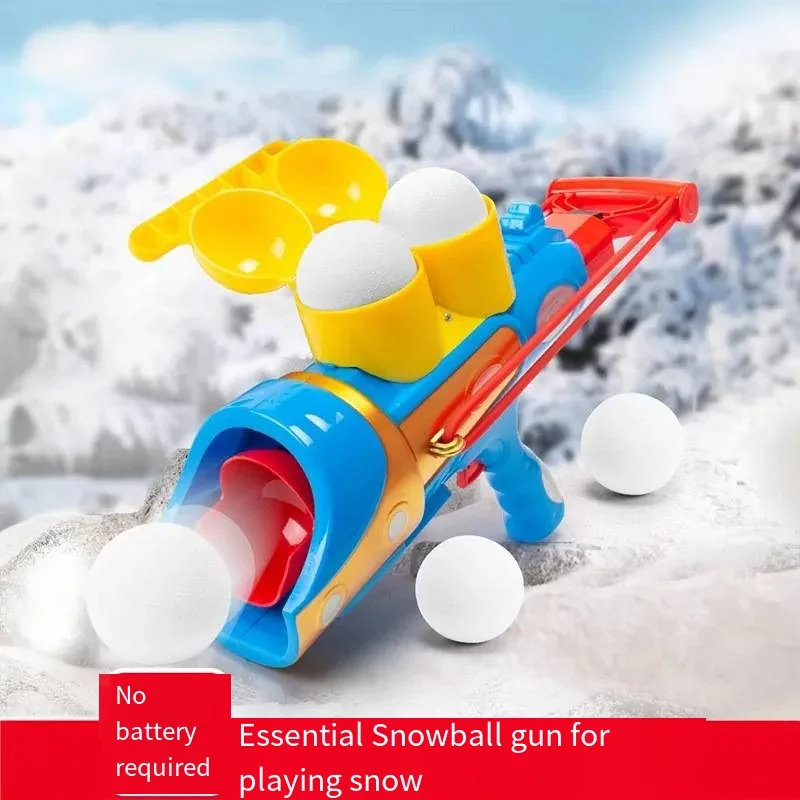 Schneeball Pistole Launcher Clip Spielen Schnee Werkzeuge Kinder Entenküken Clip Schnee Form Artefakt Ausrüstung Schneeball Kampf Spielzeug