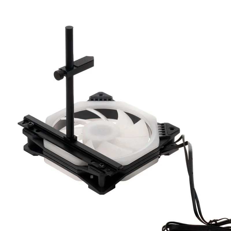 Desktop sea view room chassis graphics card bracket computer cooling fan fixed graphics card anti-deformation bracket