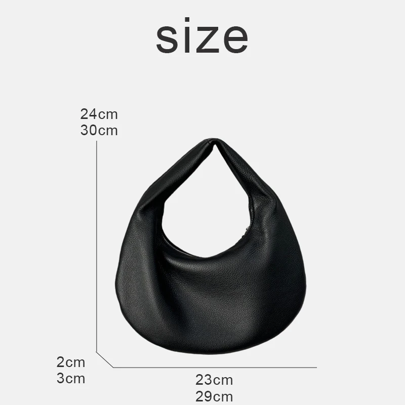 Bolsos de media luna de cuero  - Luxury Bags In Japan reseña y precio