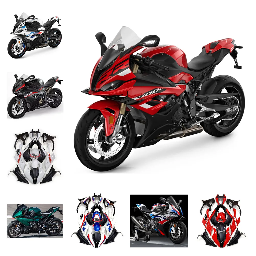 Cowling Injection Bright light color block printing Motorcycle For BMW S1000RR 2019-2022 Full Fairing Kit S1000 RR Bodywork