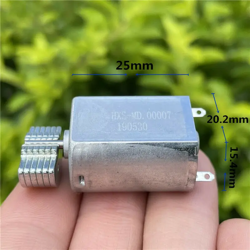 DC 1.5V 3V 3.7V 20mm Micro Mini 030 130 Strong Vibration Motor  Eccentric wheel Vibrator Toy Massager Gamepad Beauty instrument