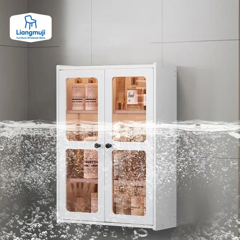 

Open Cabinets Towel Cabinet Storage Bathroom Furniture Vanity Sink Narrow Double Washbasin Shelf Locker Wall Pharmacy Floor Wc
