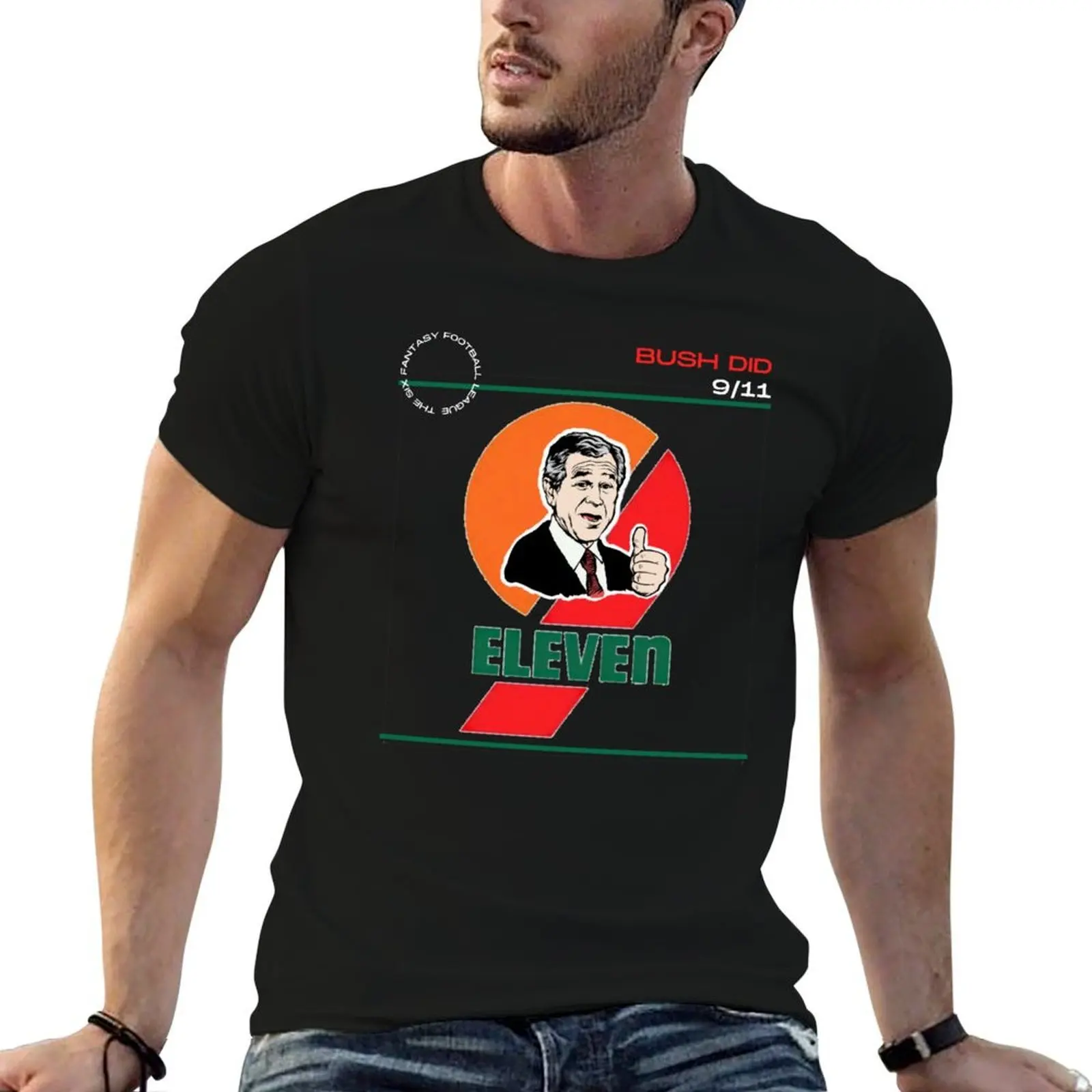 

Bush Did 9/11 2022 Gear T-Shirt man t shirts cotton t shirts for man cotton T-Shirt