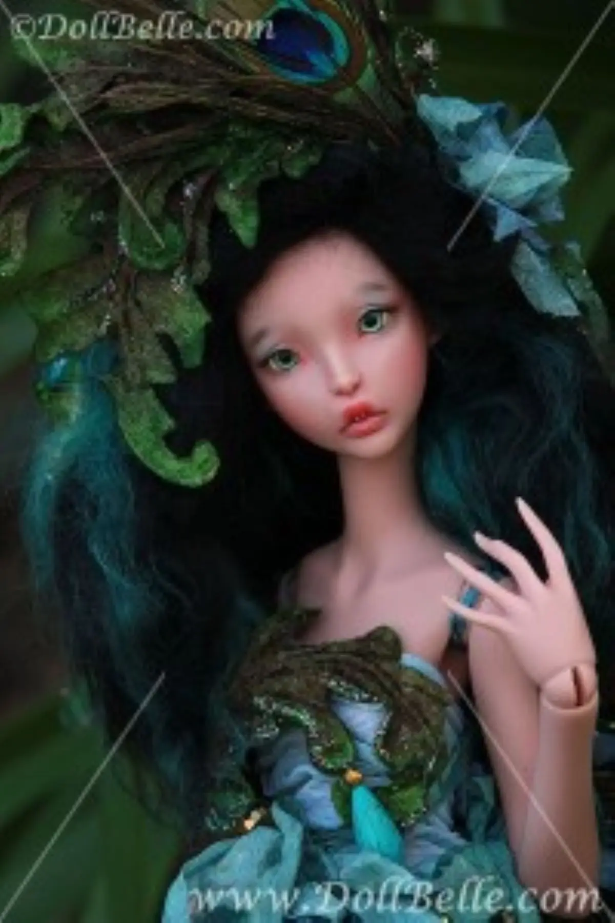 BJD 1/4 lillycat resin  doll body model woman