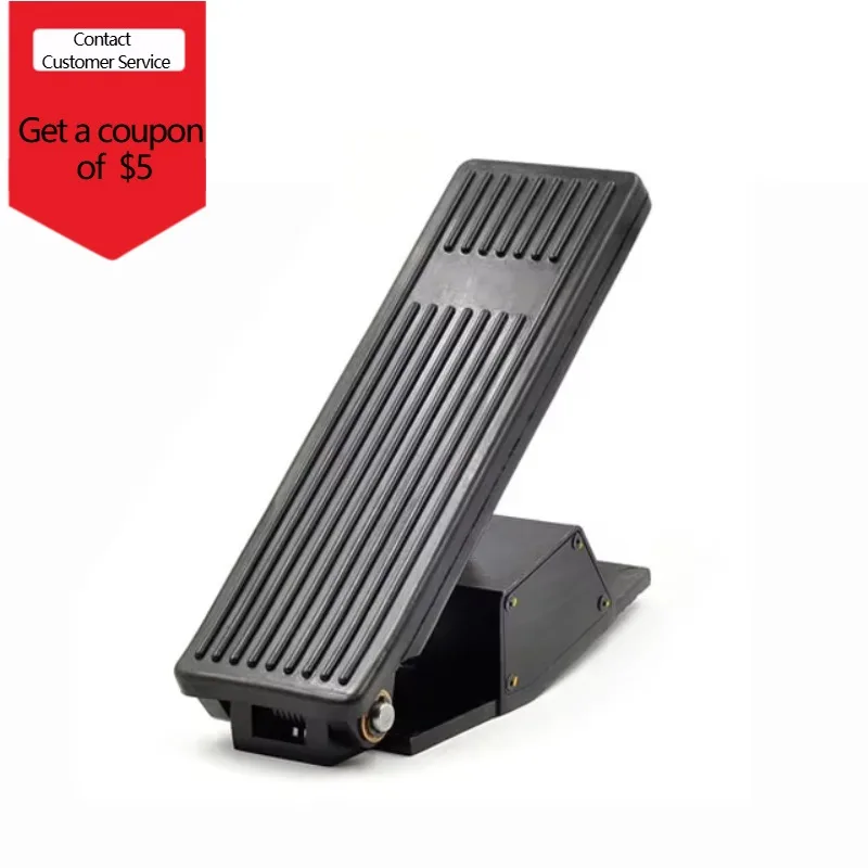 

C1 Industrial Foot Pedal Stop Step With Potentiometer For Crane Road Machine Wheel Loader Vehicle Foot Controller