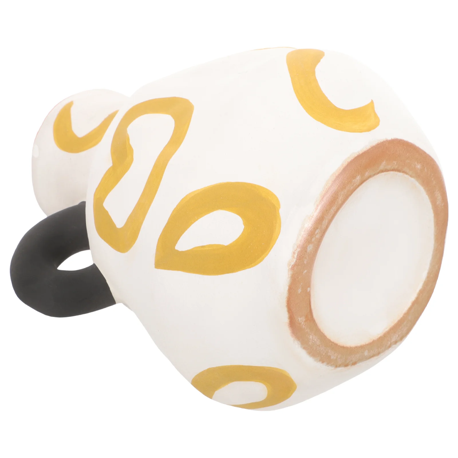 

Ceramic Milk Jug Vase Elegant Simple Design Flower Vase for Fresh Dried Floral Arrangement Home Decor Tabletop Shelf Accent