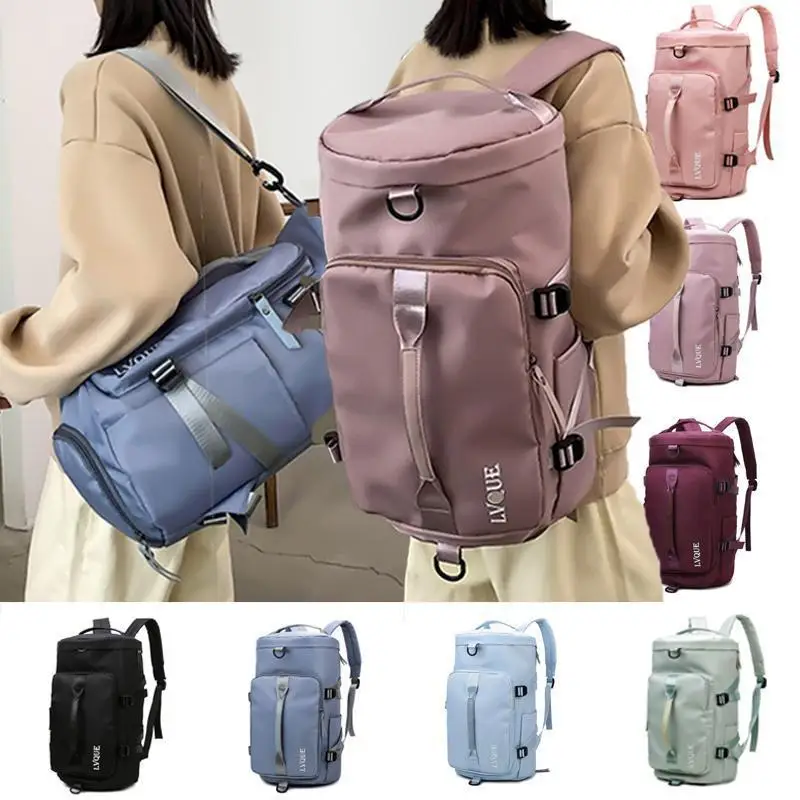 Women Gym Bag Backpack Fitness Bags Outdoor Shoulder Large Capacity Travel