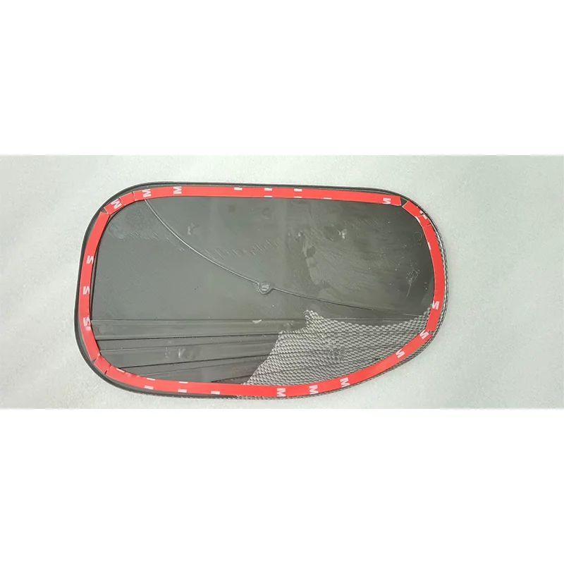 غطاء خزان الوقود الزيتي للسيارات لون الكربون لفورد ايفرست 2015-2019 أطقم هيكل لون الكربون الخارجي ملحقات الكسوة