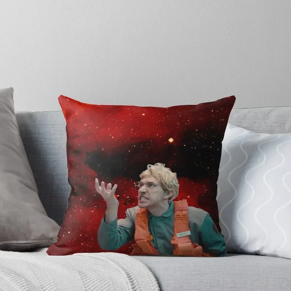 

Angry Space Boy Throw Pillow autumn decoration Decorative Cushions Luxury Pillow Case Sofas Covers pillow