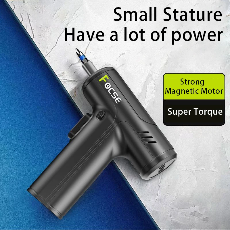 4.2V Electric Precision Screwdriver Portable Smart Cordless Torque USB Rechargeable 29 Bit Set Mini Electric Drill Power Tools