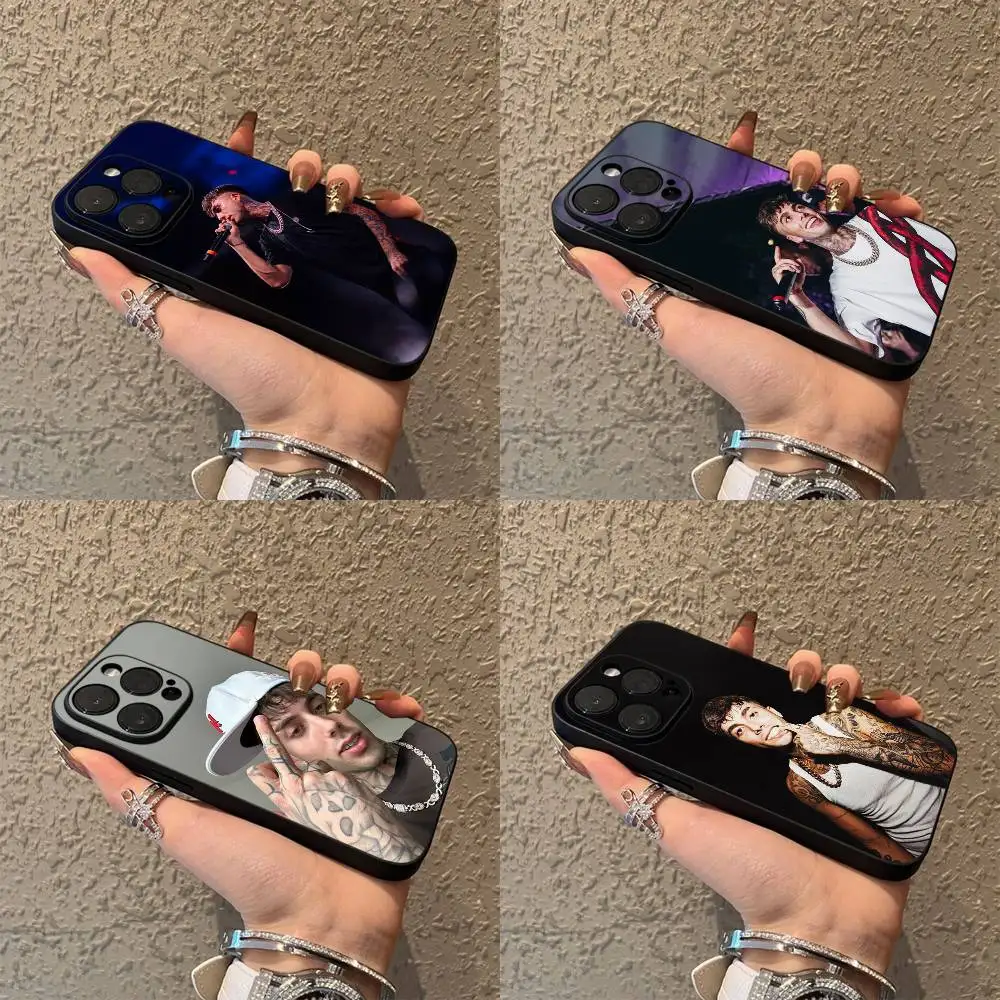 

Rapper T-Tony Boy Phone Case For iPhone 17,16,15,14,13,12,Pro,Max,Plus,E,SE4,Air,Mini Black Soft Box