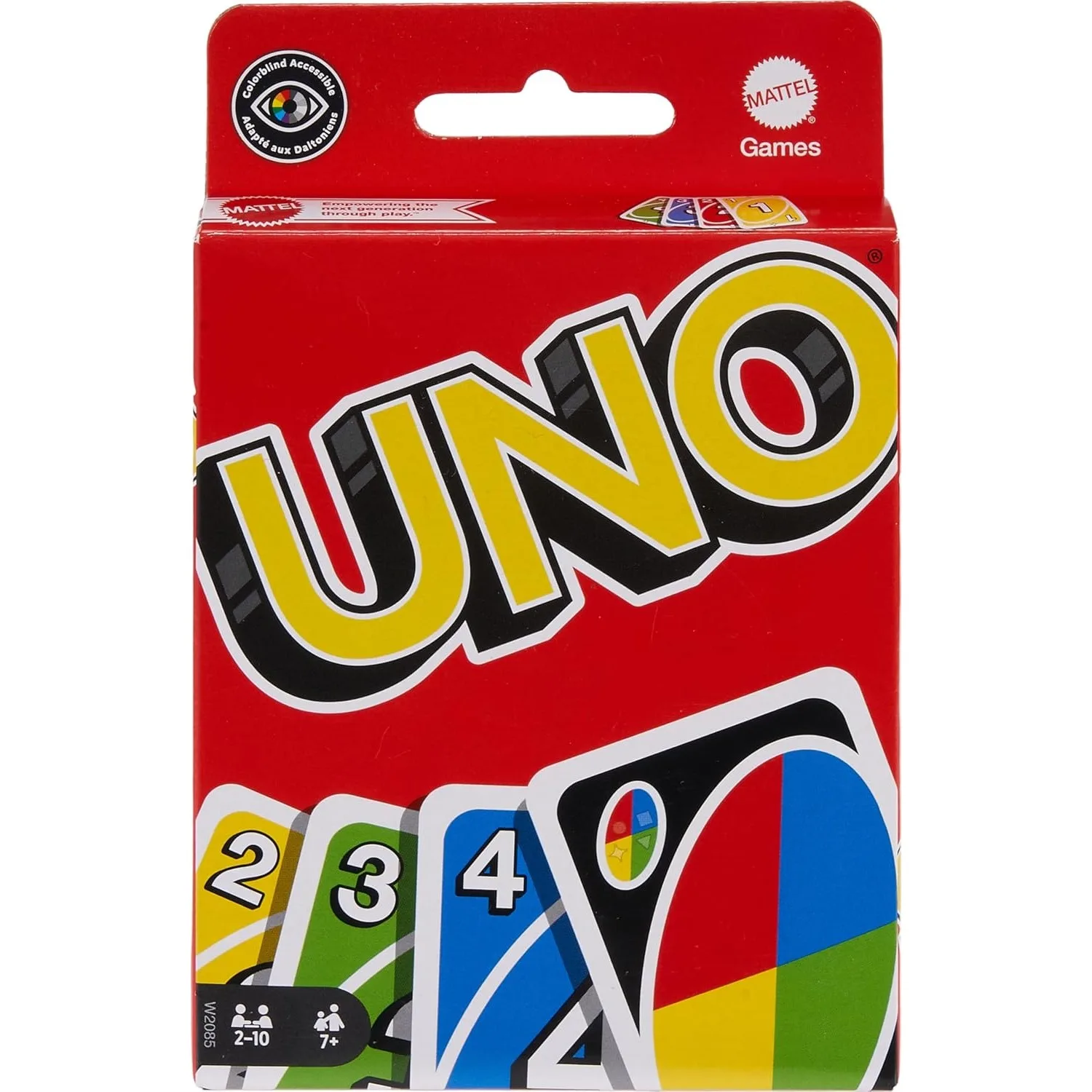 Juego de cartas Mattel UNO 100% Original, juegos de mesa de póker, juego de cartas 112, regalo de Navidad, juegos de cartas para niños