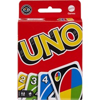 100% Original Mattel UNO Card Game Deck Poker Board Games 112 Playing Card Game Christmas Gift Card Game Games for Kids