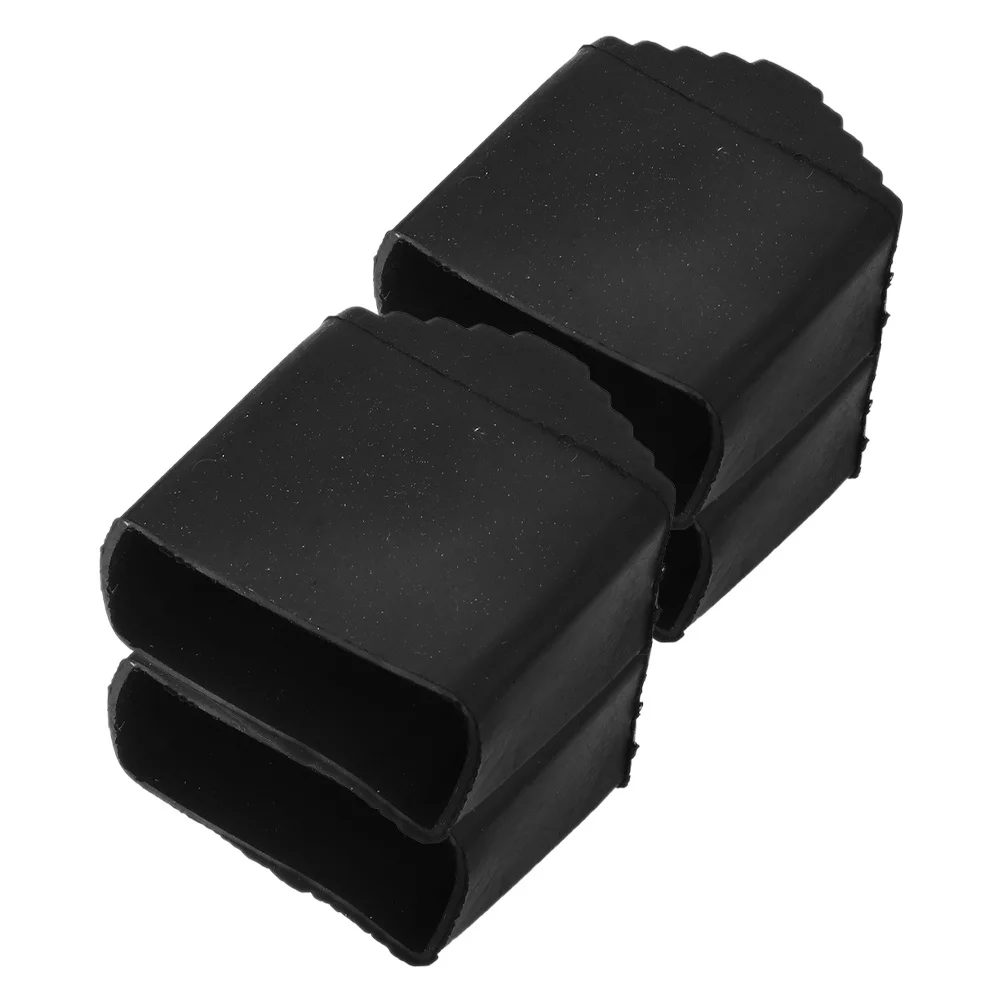 Coussinets en caoutchouc pour pieds d'échelle, 4 pièces, couvre-pieds d'échelle pliants antidérapants, coussin de protection antidérapant pour la stabilité de sécurité