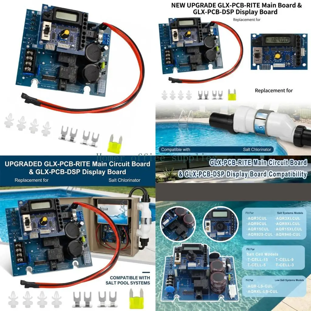 K43B Pool Maintenance Board for Salt Chlorination System Repair