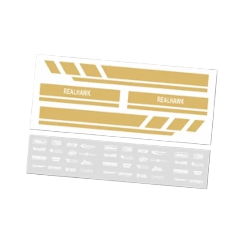 RC Model Sticker Decoration for 1/8 1/10 RC Crawler Car AXIAL SCX10 TRX4/6 Defender Bronco RC4WD D90 MK07 Tank 300 Upgrade Parts