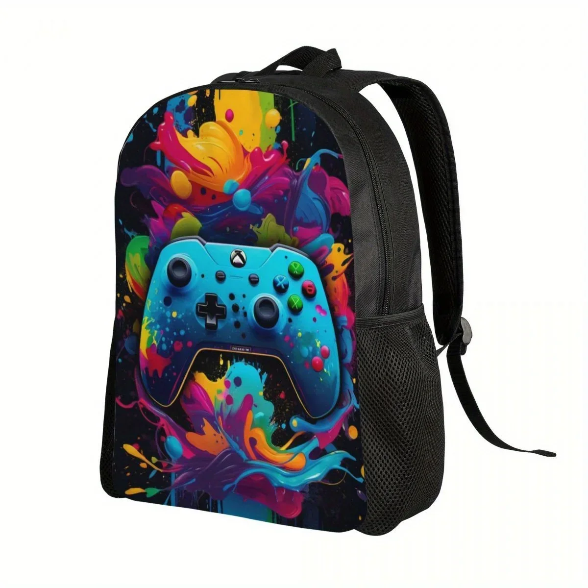 Custom Bag Flash Game Machine Backpack, Travel Backpack For Men And Women, Lightweight Computer Bag Laptop Shoulder Bags For Col