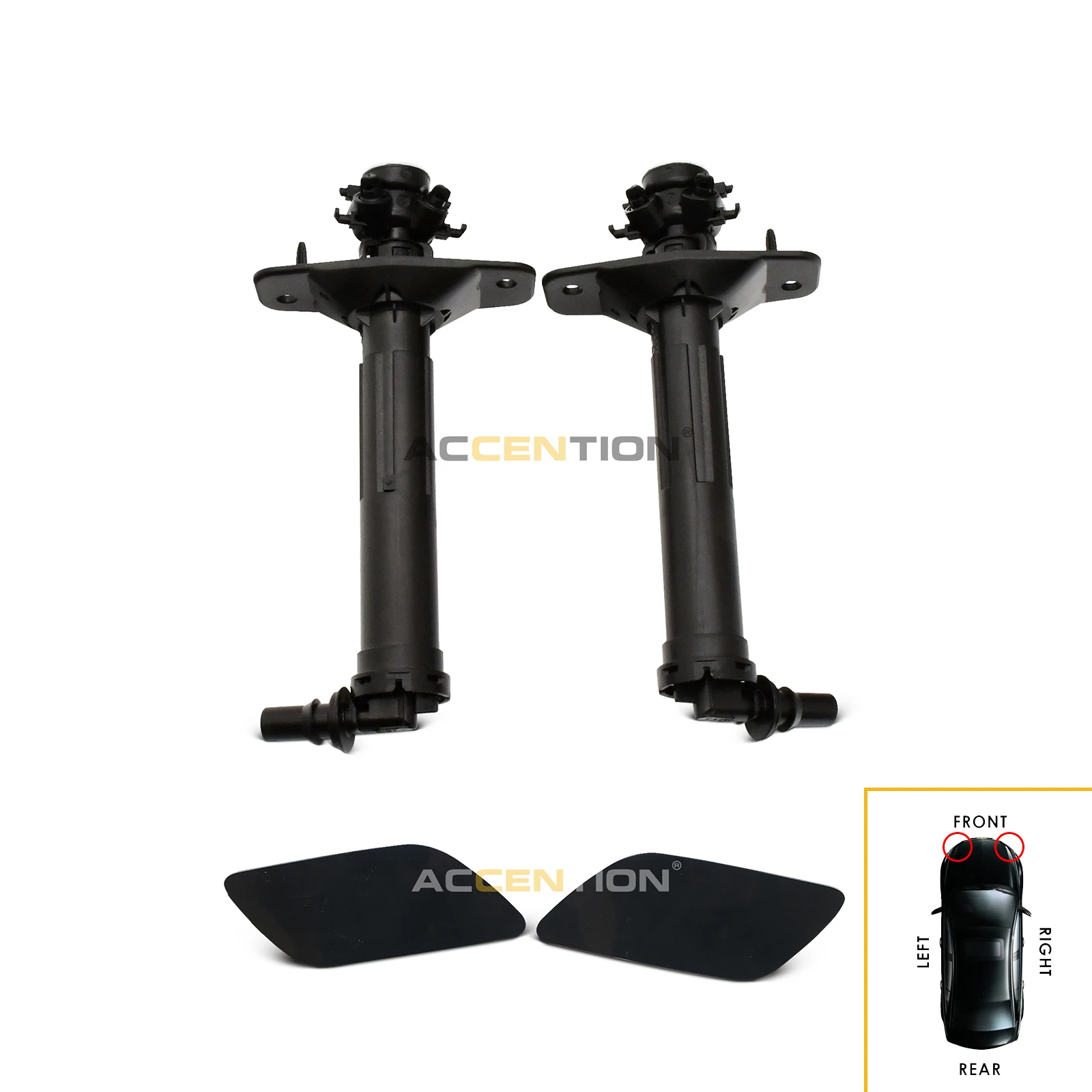 

Передний бампер, омыватель фар, подъемный цилиндр, распылительная форсунка для Audi A6 C7 Facelift 2015-2017