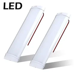 2PCS Car Interior Light 12V-80V LED Dome Lamp Strip Car Reading Light Bar With ON/OFF Switch For RV Camper Boat Van Lorry Truck