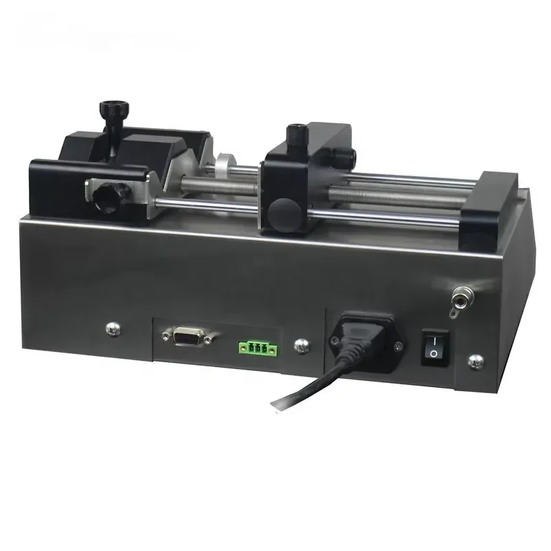Lab Dual Channel Lab Pump Stepper Motor Programmable Micro Liquid Dosing Pump Infuse & Withdraw for Microfluidic