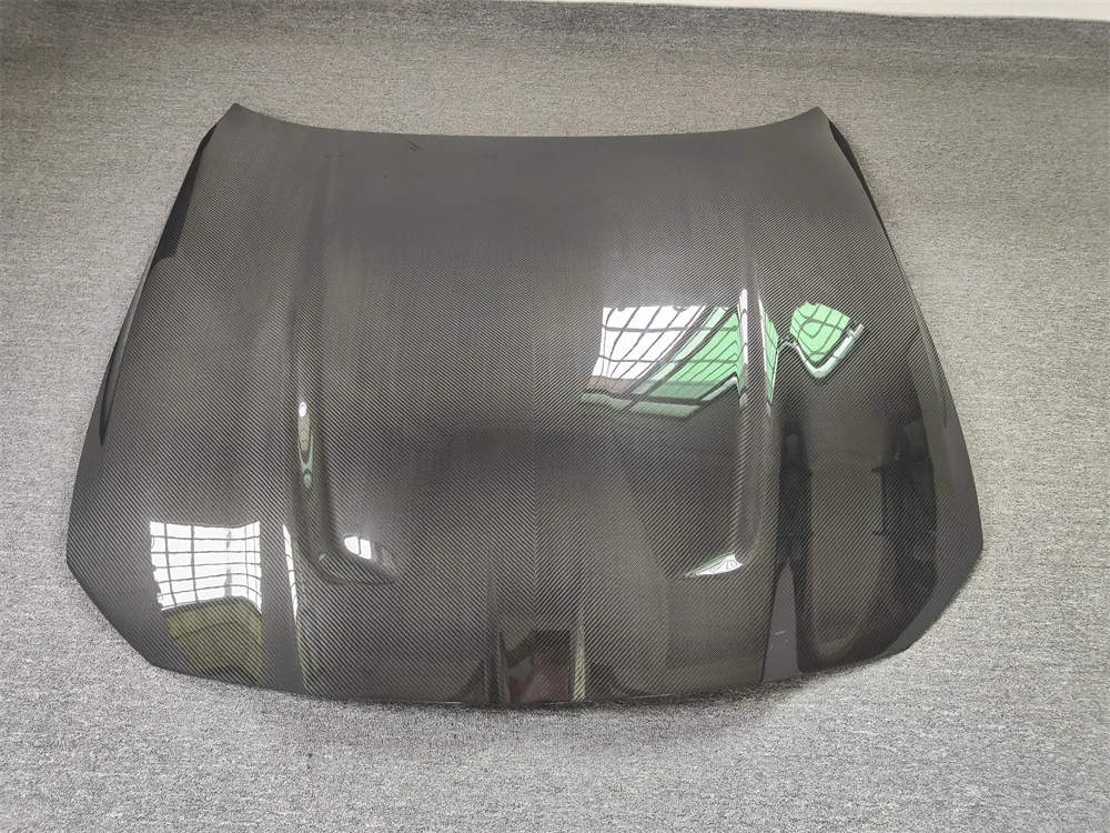 CSL style all carbon fiber engine hood for BMWs G80 M3   G82 M4 body kit