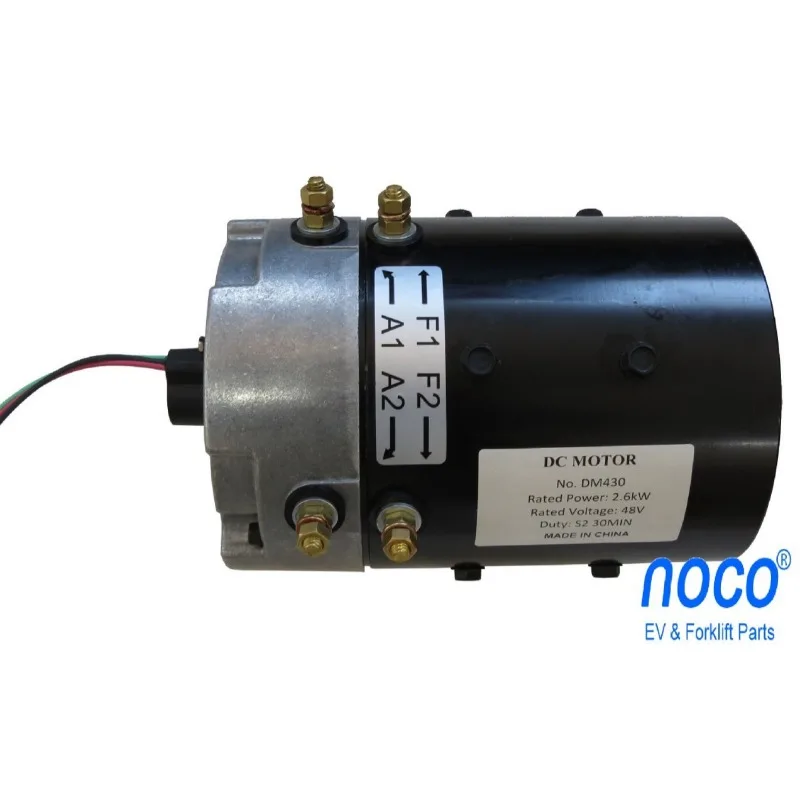 48V 2.6KW Golf Cart Electric Motor - High Torque DC Series Motor Replacement for Golf & Utility Carts