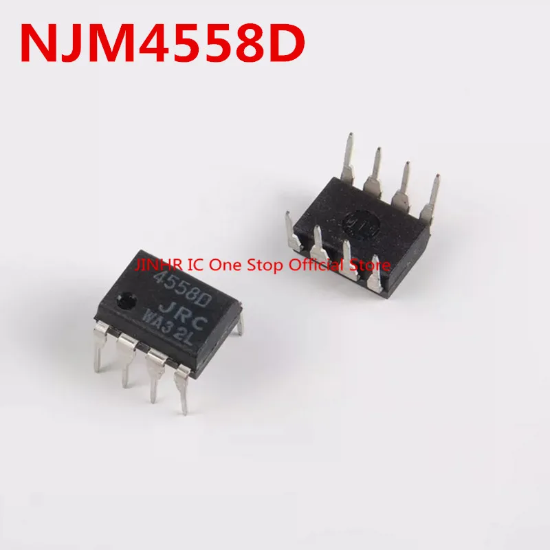 New, 10PCS NJM4558D JRC4558D NJM4558 JRC4558, operational amplifier