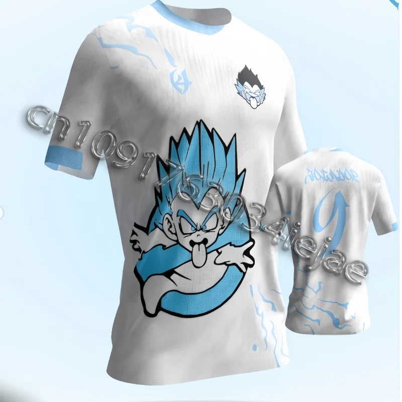 Latest hot selling Wukong series T-shirt for men, sports and casual short sleeved, comfortable and breathable for children