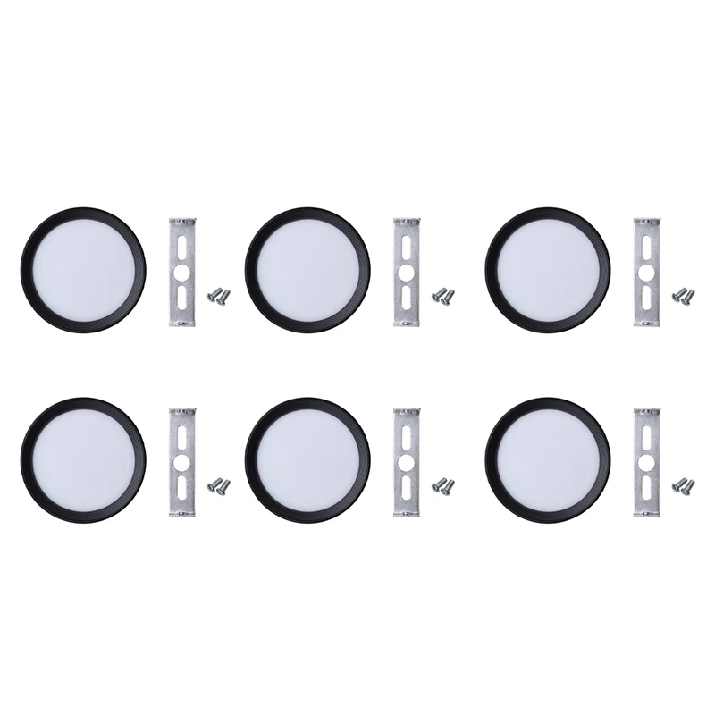 

【NEW】6X Round Surface Mounted Led Downlight Ceiling Lamps Spot Light 220V Ceiling Lamps