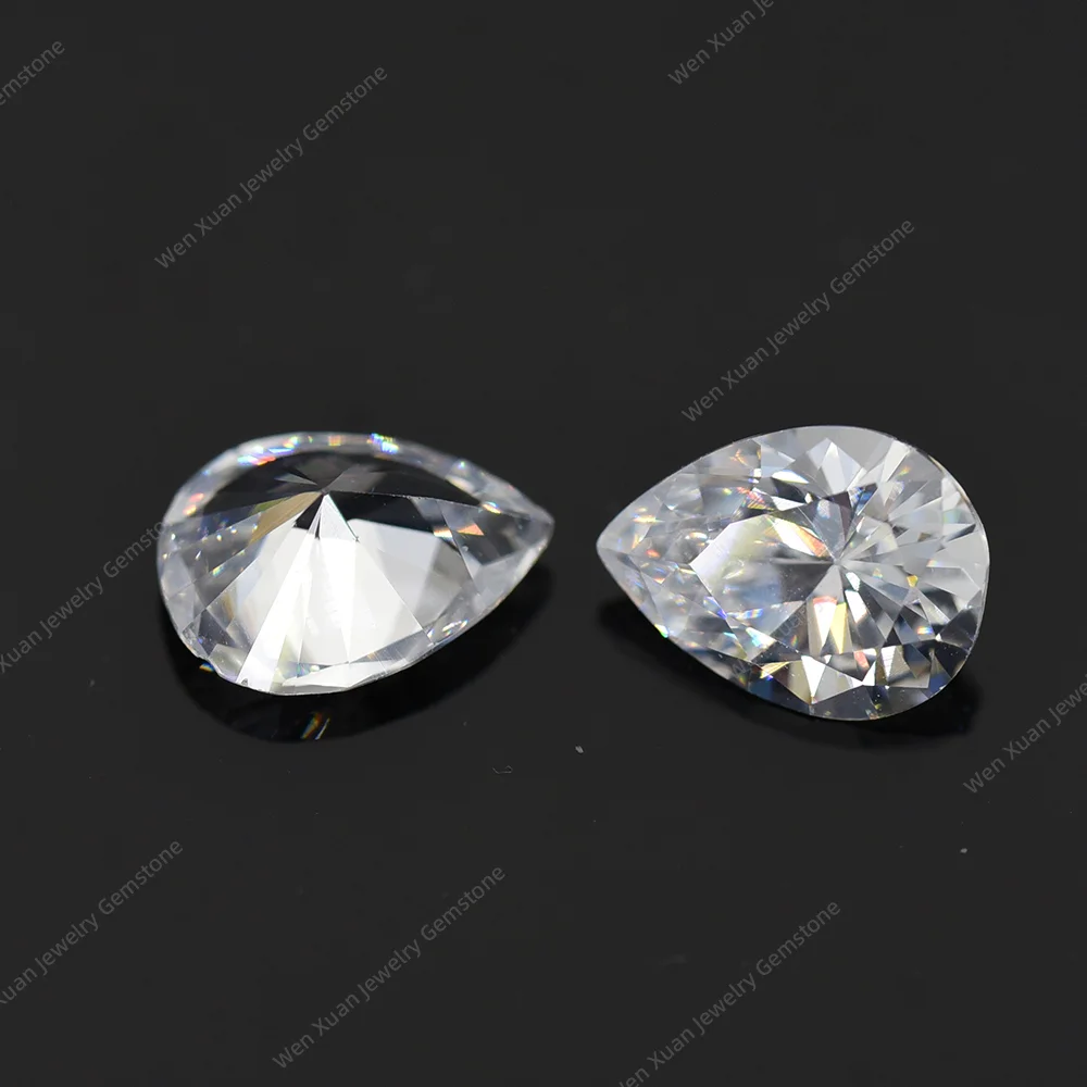 Pear Shaped Loose Cubic Zirconia AAAAA CZ Stone 2x3mm~13x18mm High Quality for Jewelry Beads