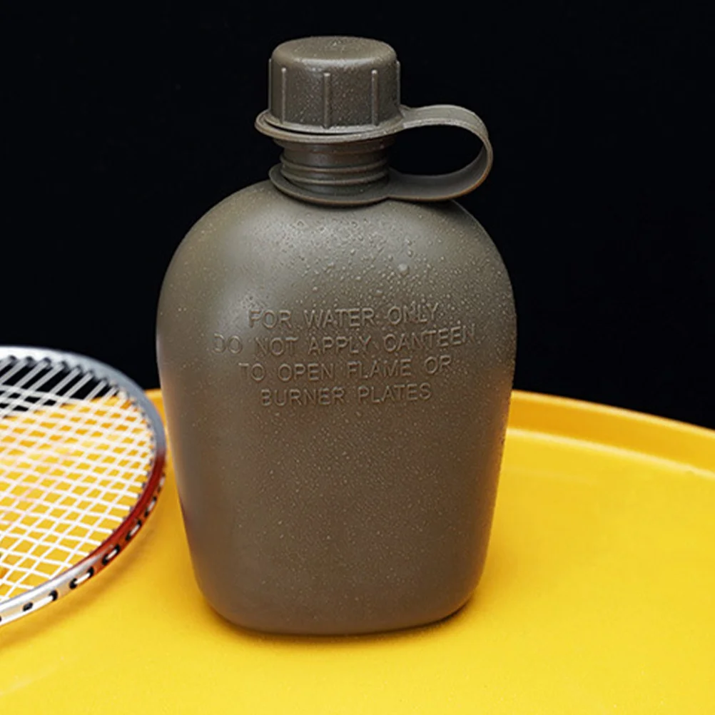 

1Set Military Canteen Bottle Camouflage Leakproof Outdoor Hiking Camping Hunting Survival Water Kettle Military Canteen
