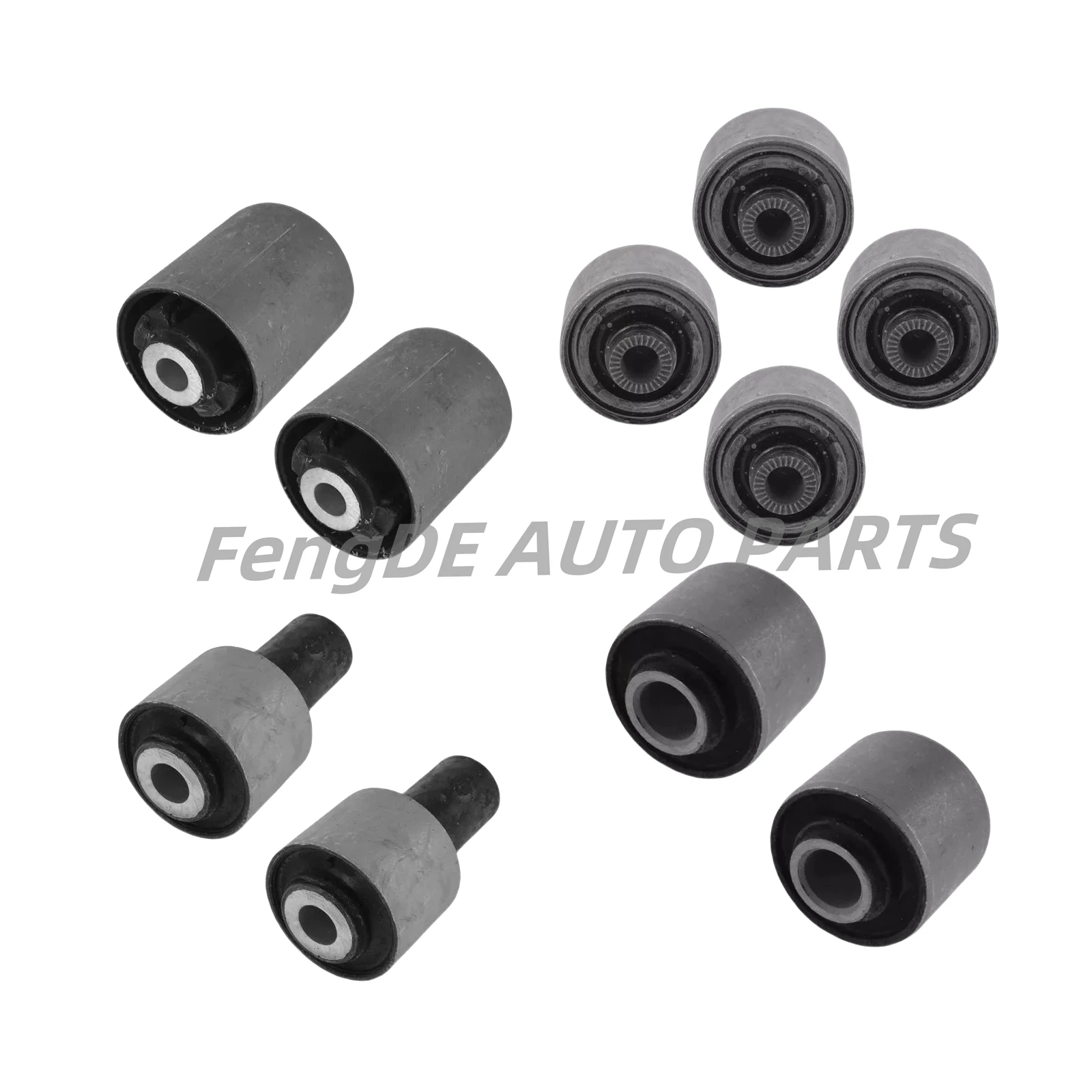 Control Arm Bushing Upper Lower Front Kit Set of 10 for Lexus LS460 USF4# 2006-2012 4862050070 4863059125 4861059135 4864059015