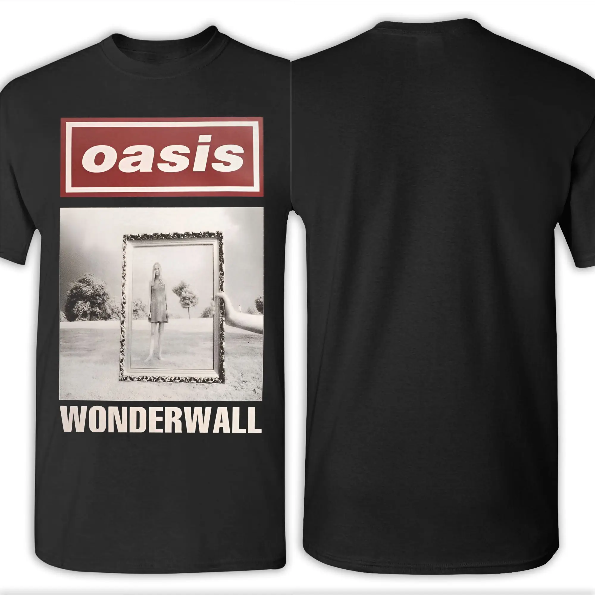 الجدة خمر O-واحة روك باند تي شيرت للرجال طاقم الرقبة 100% القطن تي شيرت قصيرة الأكمام تيز هدية عيد ميلاد الملابس