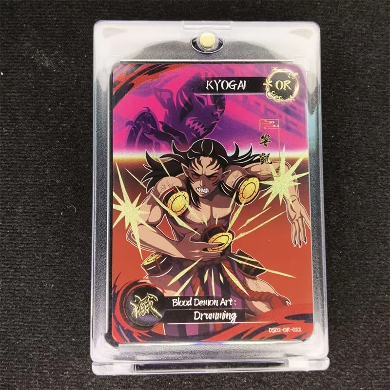 Aikaho Ds-02 Anime Demon Slayer UR OR MR QR Cards Kochou Shinobu Kanroji Mitsuri Collection Cards Birthday Gifts Children's Toys