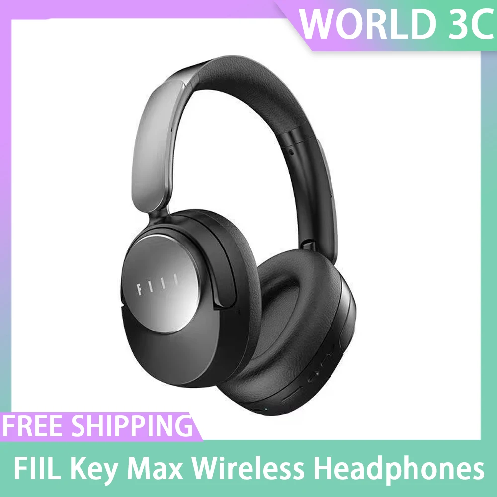 

FIIL Key Max Wireless Headphones Dual Connection Active Noise Reduction Bluetooth Earphones High Sound Quality Gaming Headset