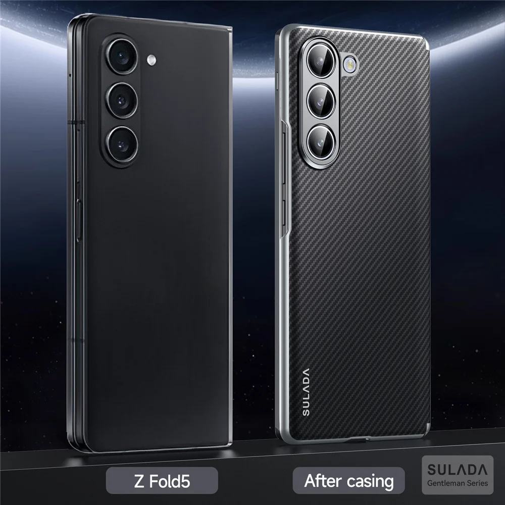 

Новый кевларовый текстурный чехол для Samsung Galaxy Zfold 6, защитный чехол для Samsung Zfold 5 4 Magsafe, чехол для зарядки, джентльменский подарок