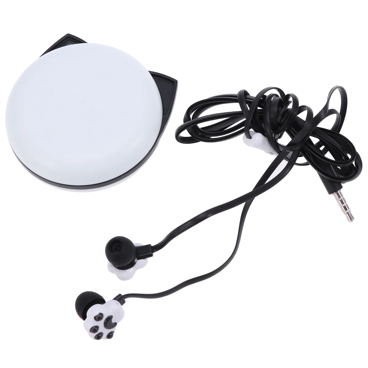 

Comfortable Earphones Kids Headphones Cat Ears Paw Cartoon Storage Box Girls Kitten Claw