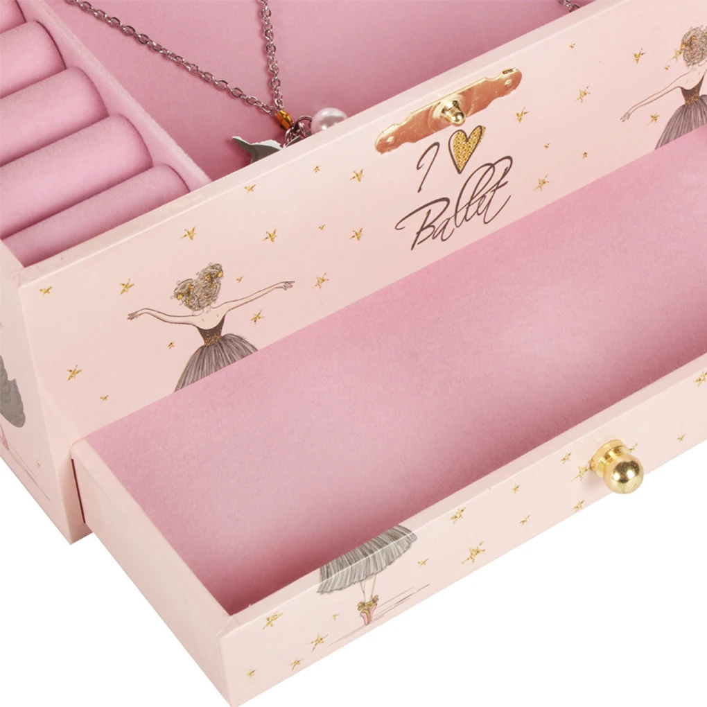 7 inch Dance Ballet Girl Music Box Jewelry Storage Box Birthday Christmas Gift Vintage Music Boxes for Birthday Party - view 5