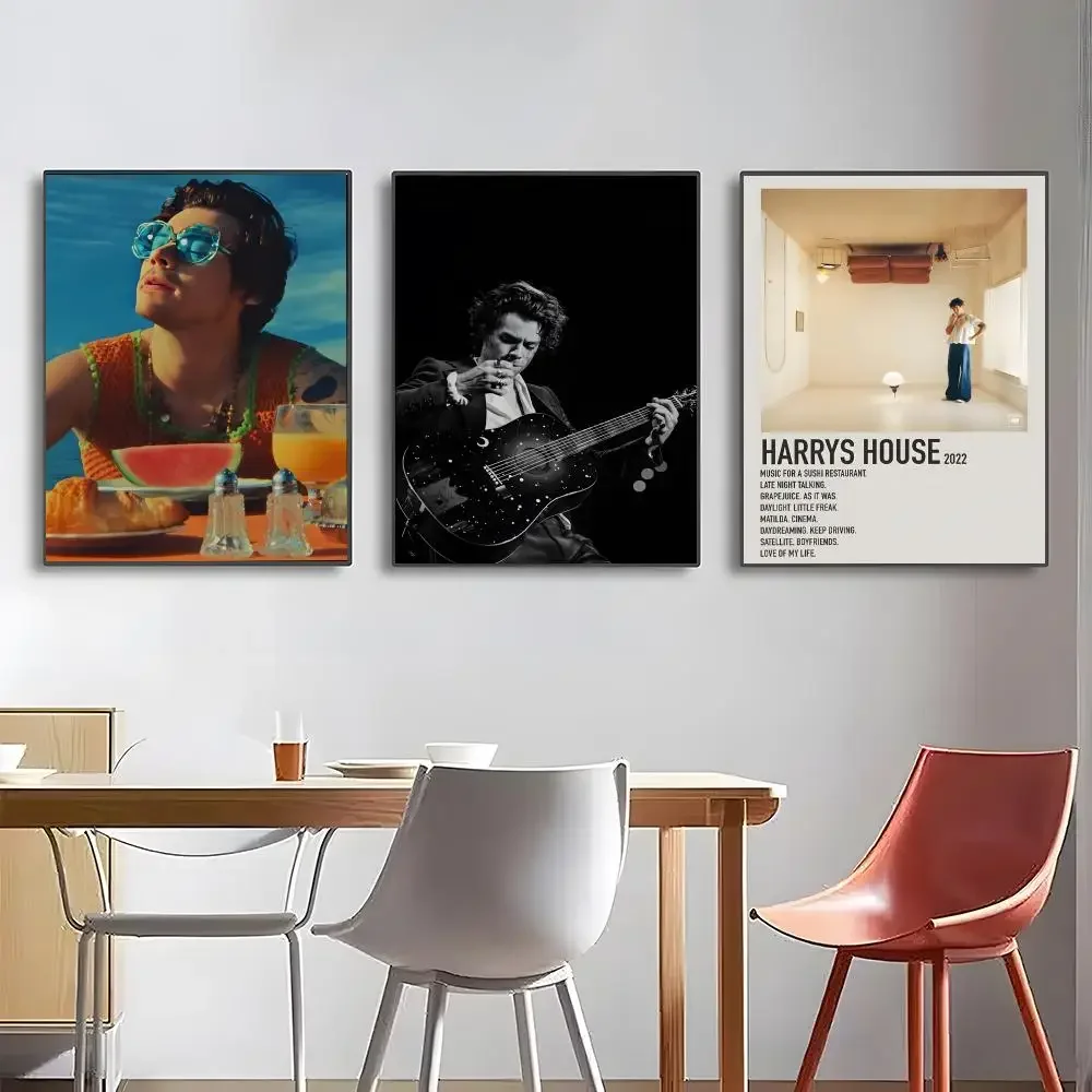 H-Harry Styles Poster High-definition posters, wall art for living room and home decor.