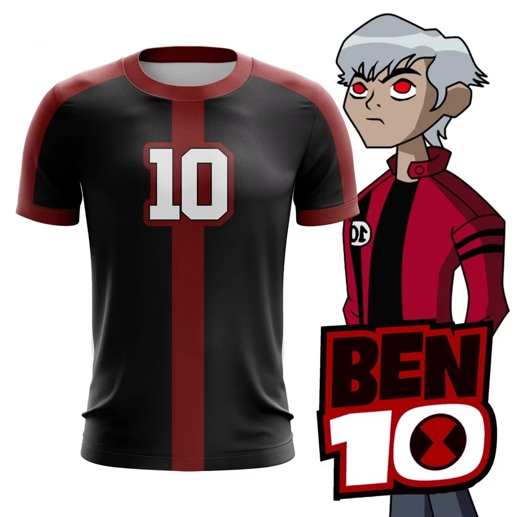 

2025 Anime Omnitrix Ben10 Cosplay T-shirts 3D Ben Tennyson Print Kid Cartoon Tee Summer Men Women Harajuku Short Sleeve Y2k Tops