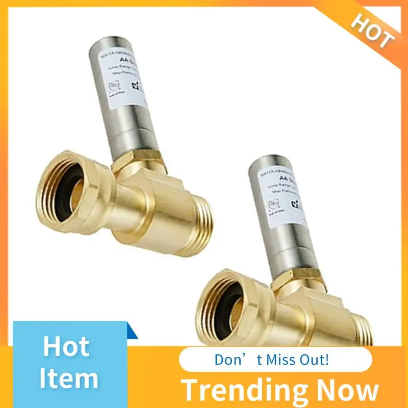 BBNV-S-241 مزيل مطرقة مياه الفولاذ المقاوم للصدأ للغسالات، وصلة دوارة 3/4 بوصة، قطعتان سهلة الاستخدام
