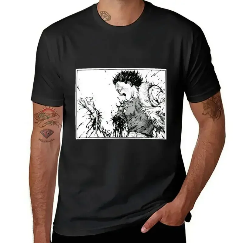 Akira Tetsuo Losing Arm T Shirt Graphic Tees Cute Tops Plain Summer