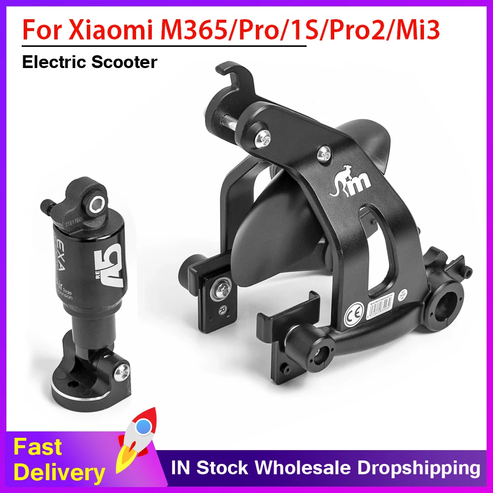 

Monorim MRE Suspension Upgrade Compatible For Xiaomi M365/PRO/1s/essential/Pro1/2 MRE V.S Version Shock Absorption with Fender