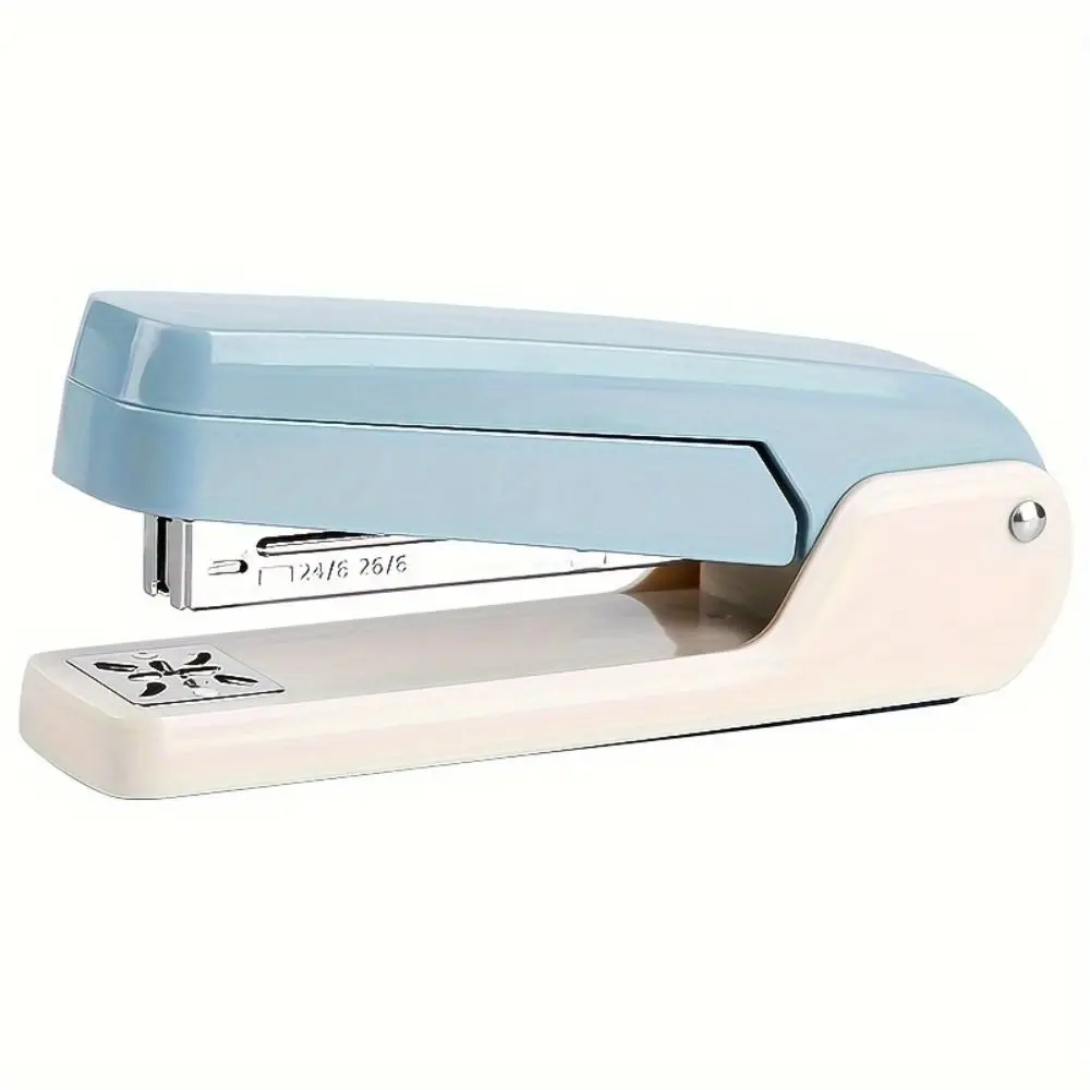 360-degree Rotating Desktop Stapler Metal Simple Labor-Saving Stapler Multifunction Up To 25 Pages Paper Stapling Machine School