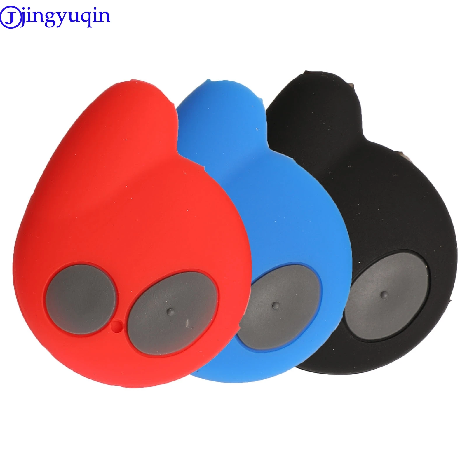 Jingyuqin автомобильный ключ силиконовый чехол для Toyota 2 кнопки умный авто ключи брелок для ключей брелок для Honda Cobra сигнализация стиль