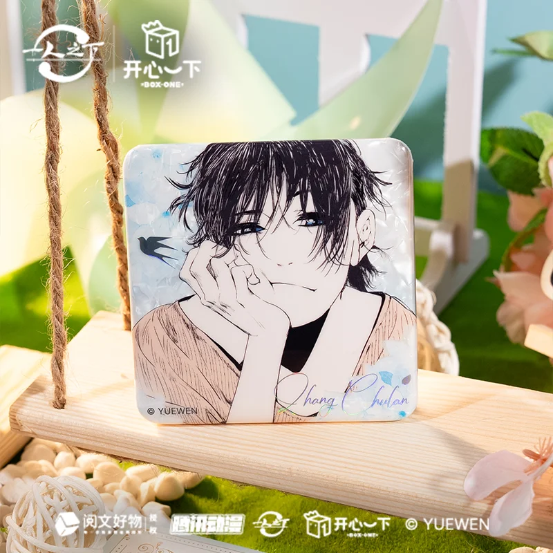 Original The Outcast Spring Promise Vol.2 Official Metal Badge Blind Box Anime Peripheral Ornament Collectible Toy Girl Boy Gift
