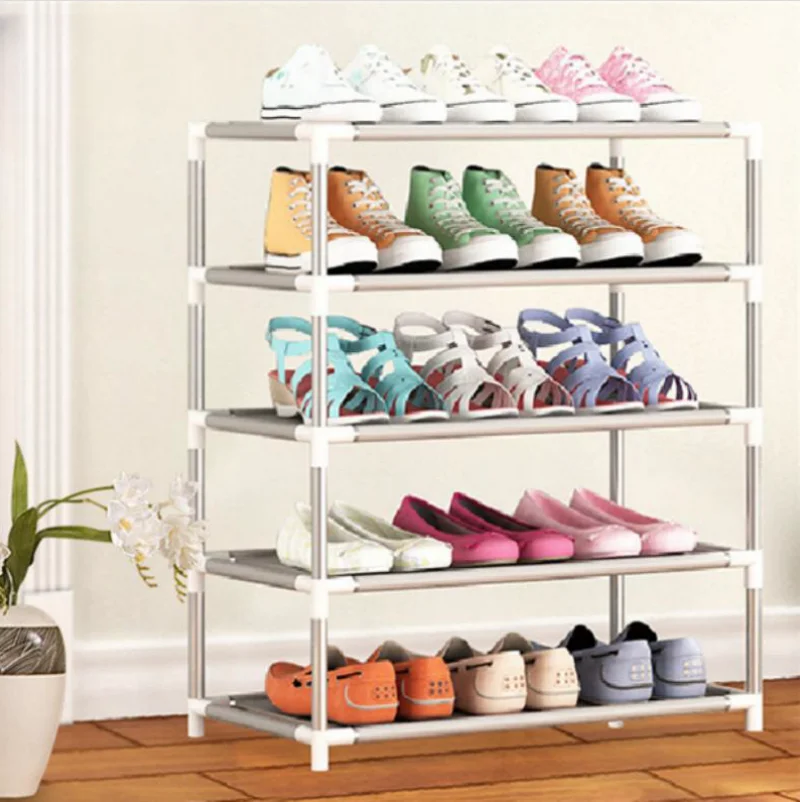 

Dustproof Shoe Rack Shoes Storage Cabinet Shelf Door Hallway Stand Organiser Fashion Multi-Layer Shoe Rack Without Dust Cover