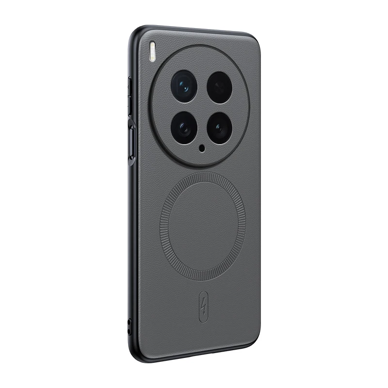 Für VIVO X200 Ultra Hülle Magnetische Leder-Schutzhülle Für VIVO X200 Ultra Anti-Fingerabdruck Rutschfest PC+TPU – Detail 1